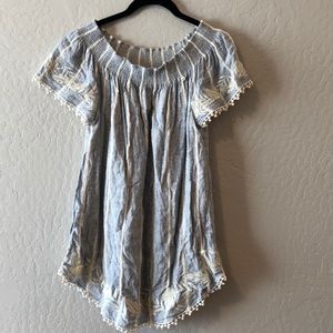 Off the shoulder dress